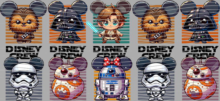 16oz Disney style-D-142